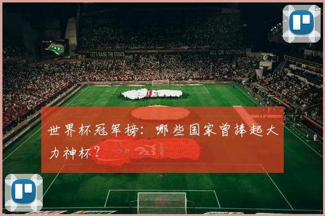 世界杯冠军榜:哪些国家曾捧起大力神杯?