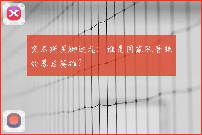 突尼斯国脚巡礼:谁是国家队晋级的幕后英雄?