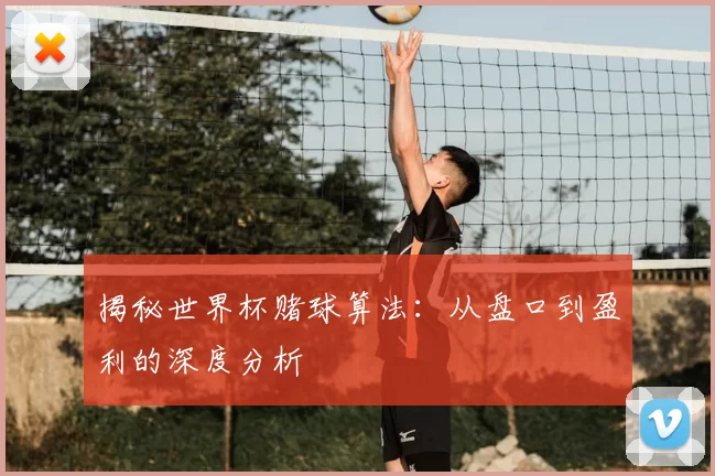 揭秘世界杯赌球算法:从盘口到盈利的深度分析