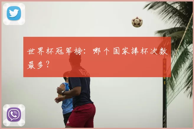世界杯冠军榜:哪个国家捧杯次数最多?